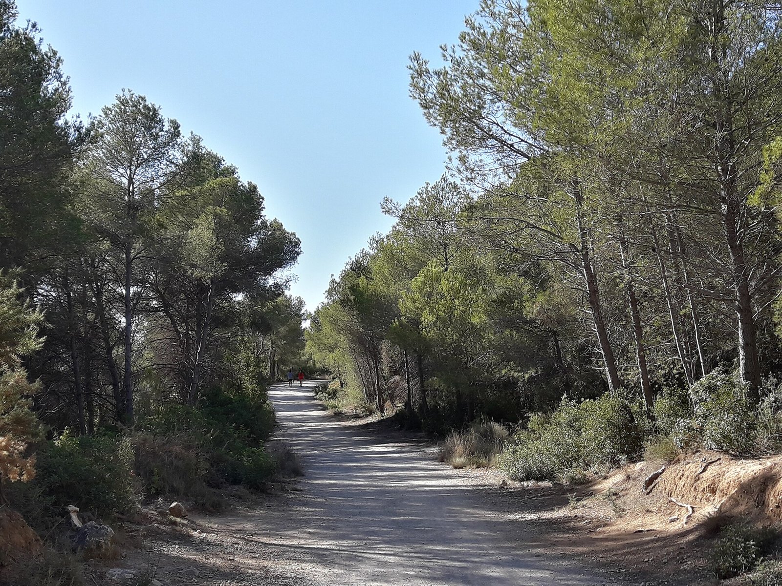 Camí pedalable de la costa del Garraf