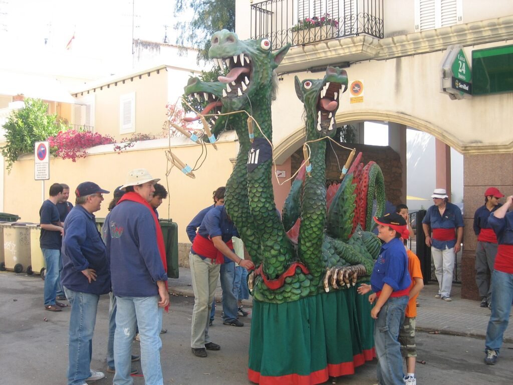 El Drac de Tres Caps de Ribes