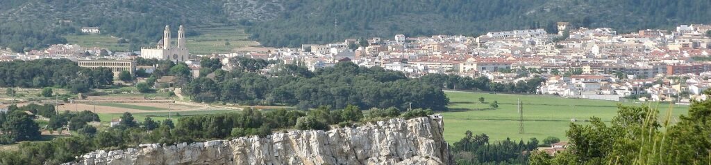 Panorámica de Sant Pere de Ribes